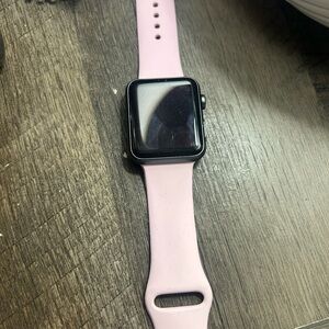 Smartwatch with Pink Band Series 1
